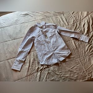 Men’s Blue/White Dress Shirt